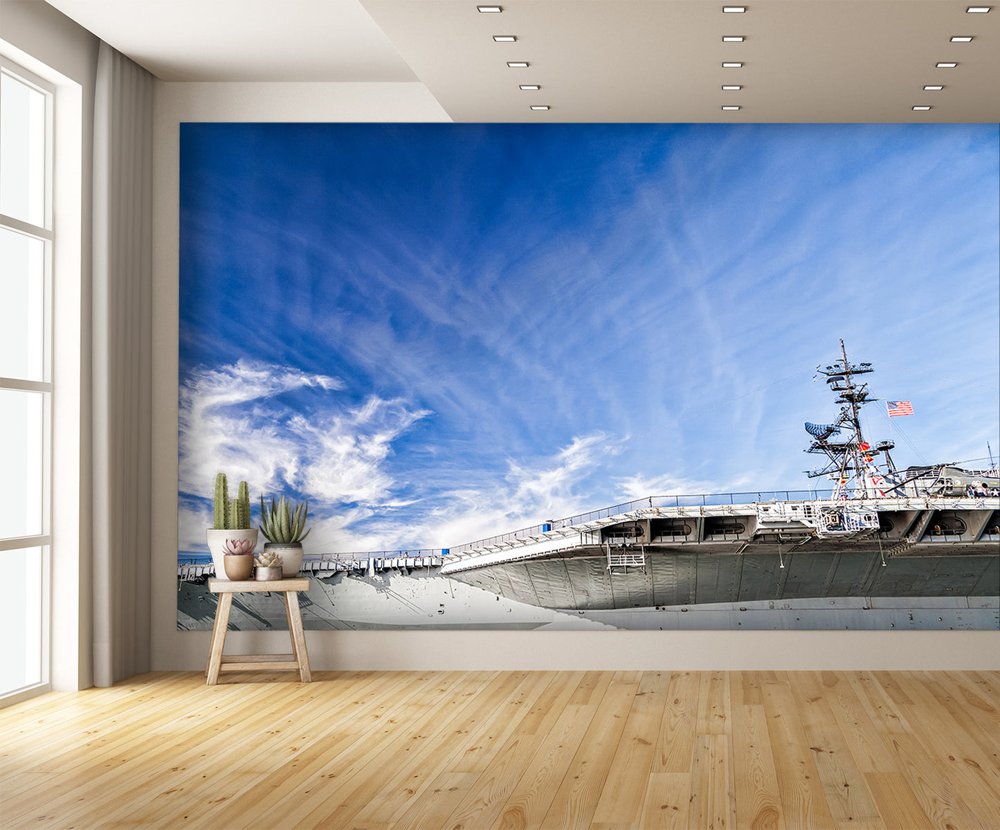 USS Midway Aircraft Carrier Wall Mural
