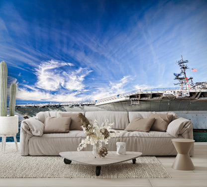 USS Midway Aircraft Carrier Wall Mural