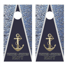 US Navy Water Corn hole Board Decal Wrap