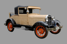 Car Art Vintage Car High Resolution Wall Decal