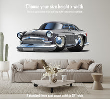 Car Art Vintage Car Cartoon Wall Decal