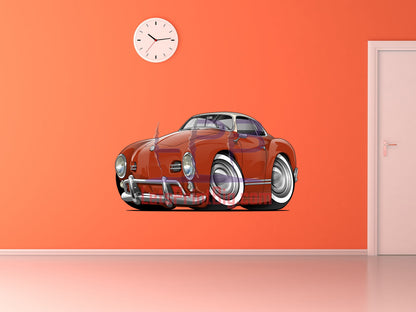 Volkswagen Car Art Wall Decal