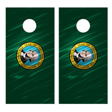 Flag of Washington Cornhole Board Decal Wraps