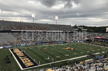 Mountaineer Field at Milan Puskar Stadium B Football Wall Mural