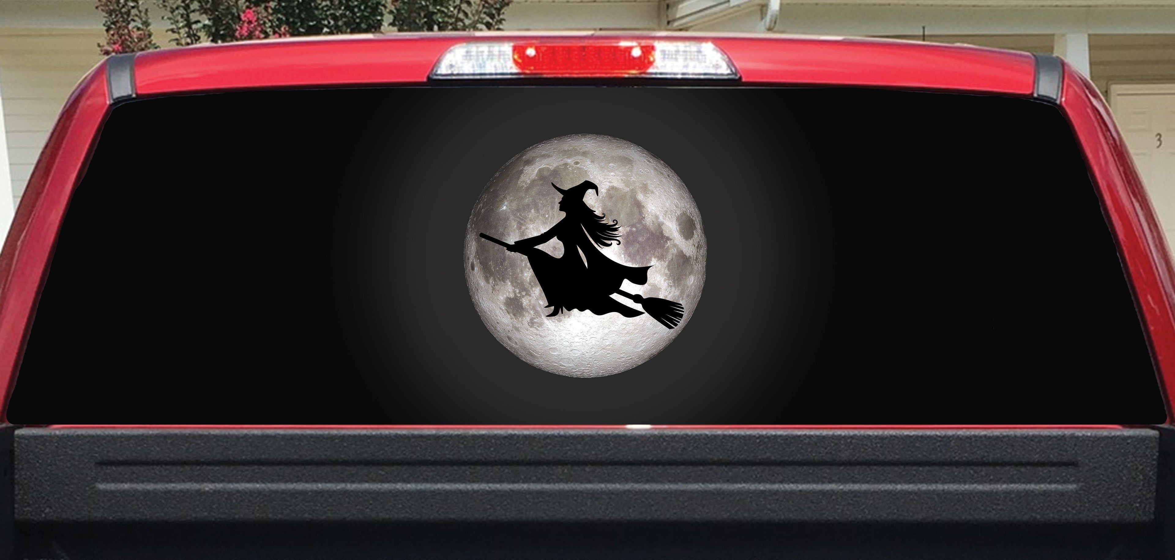 Witch Rear Window Decal