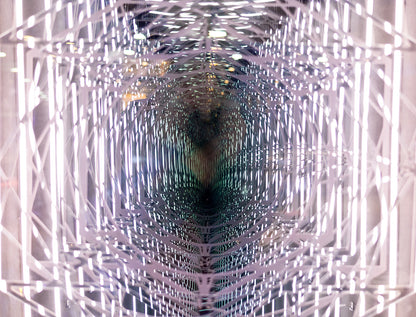 Wormhole Illusion Wall Mural