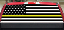 Yellow Line Rear Window Decal