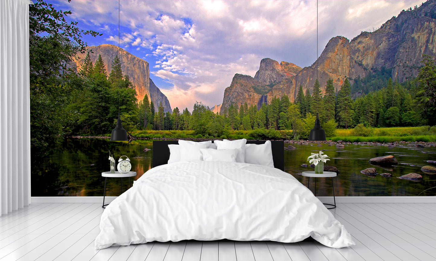 Yosemite Vally View Wall Mural