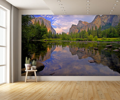 Yosemite Vally View Wall Mural