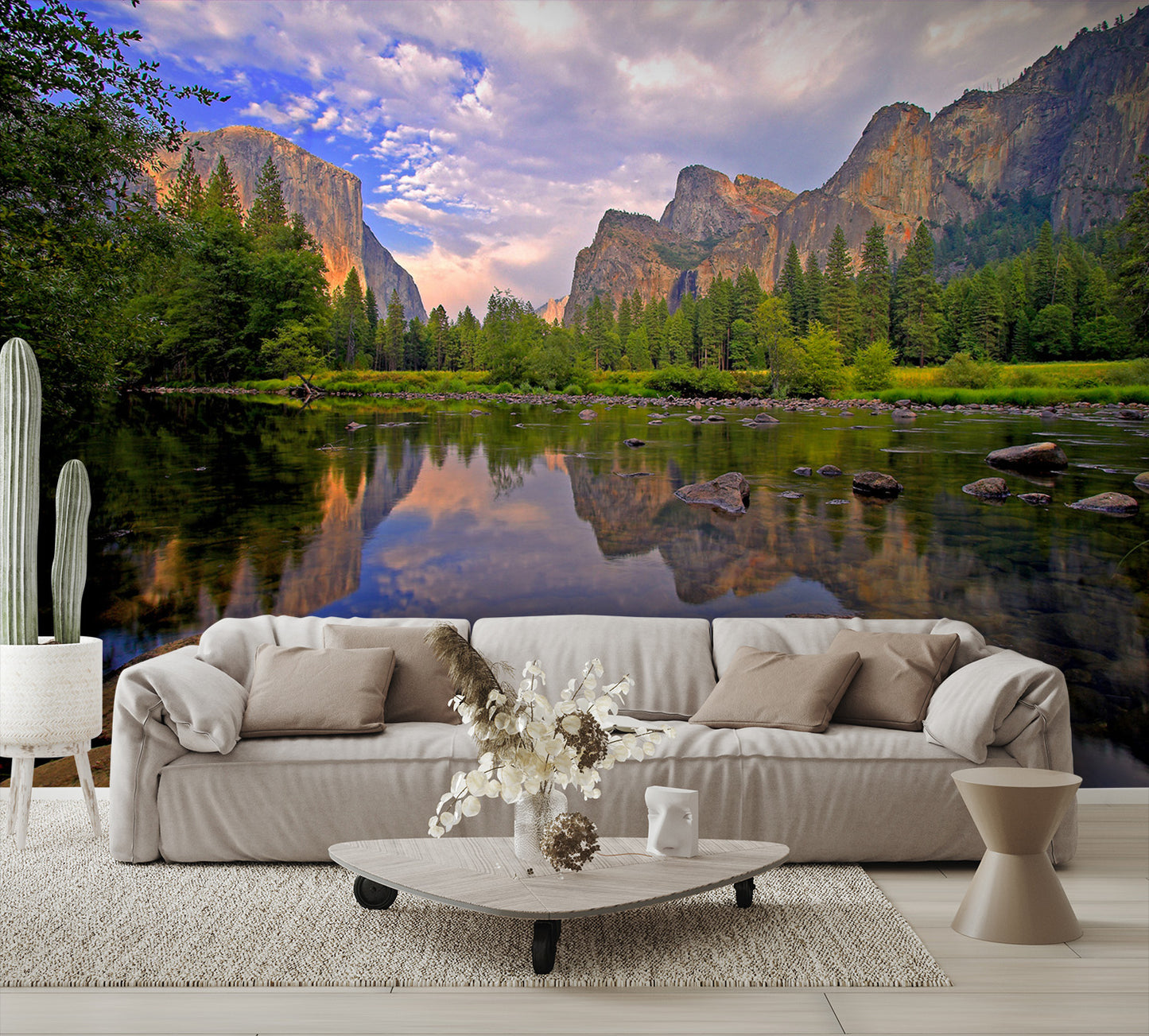 Yosemite Vally View Wall Mural