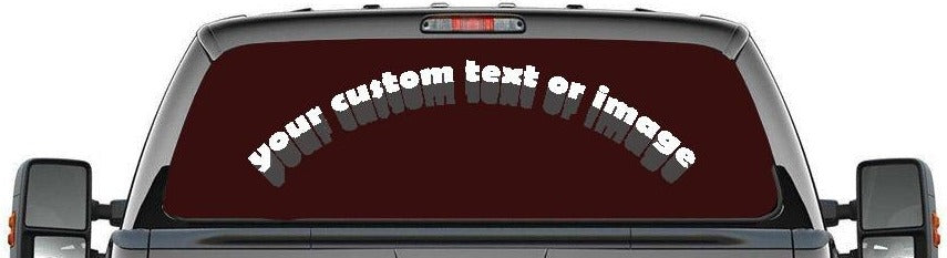 Large Cat-Rear Window Decal-Graphic - Let's Print Big