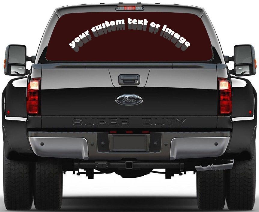 Ocean/Beach Scene-Rear Window Decal-Graphic - Let's Print Big