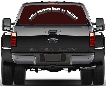 Ocean/Beach Scene-Rear Window Decal-Graphic - Let's Print Big