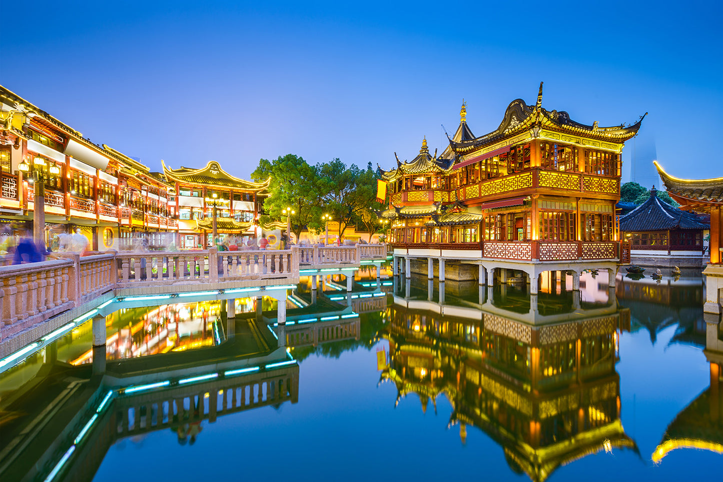 Yuyuan Shanghai Wall Mural