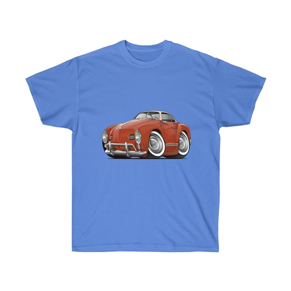 Volkswagen Cartoon Car Art Unisex Ultra Cotton Tee
