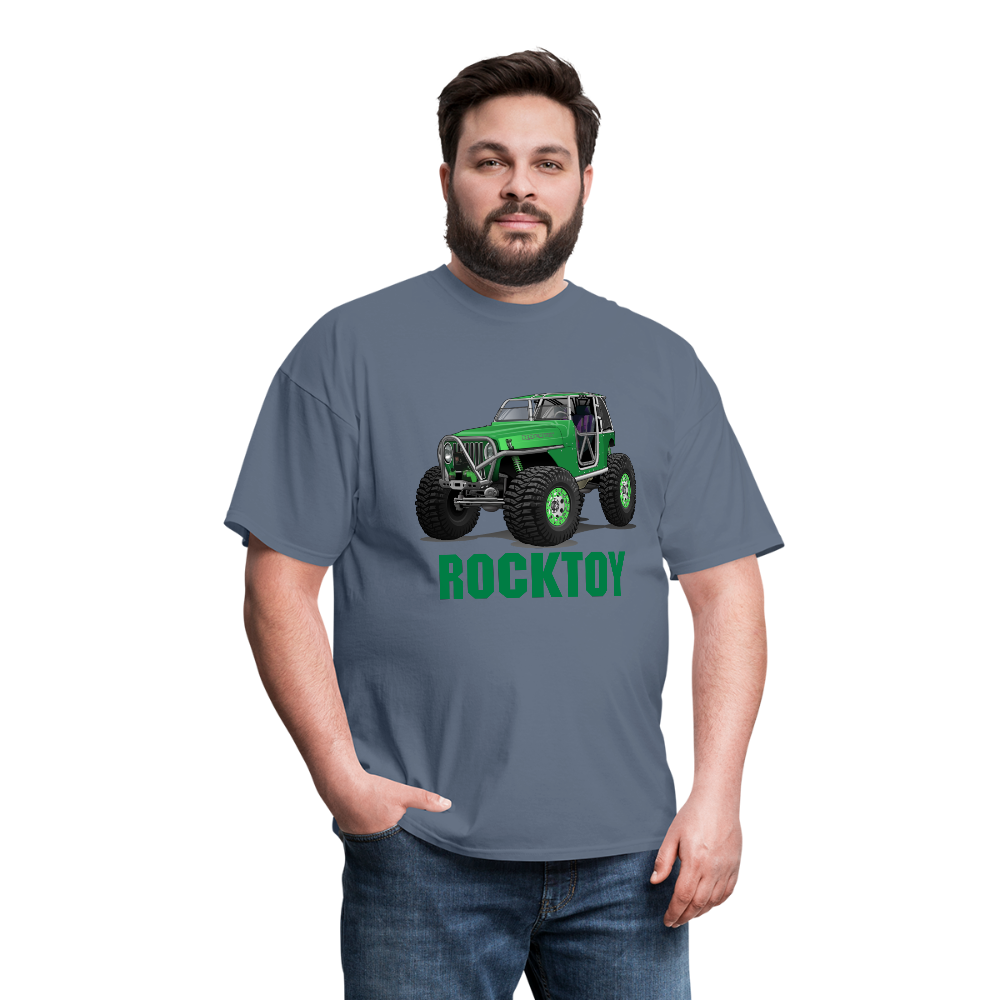 Green Jeep Rocktoy Rock Climber Men's T-Shirt - denim