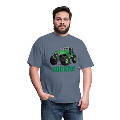 Green Jeep Rocktoy Rock Climber Men's T-Shirt - denim