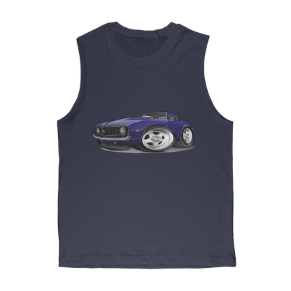 1st Generation Purple Camaro Premium Adult Muscle Top