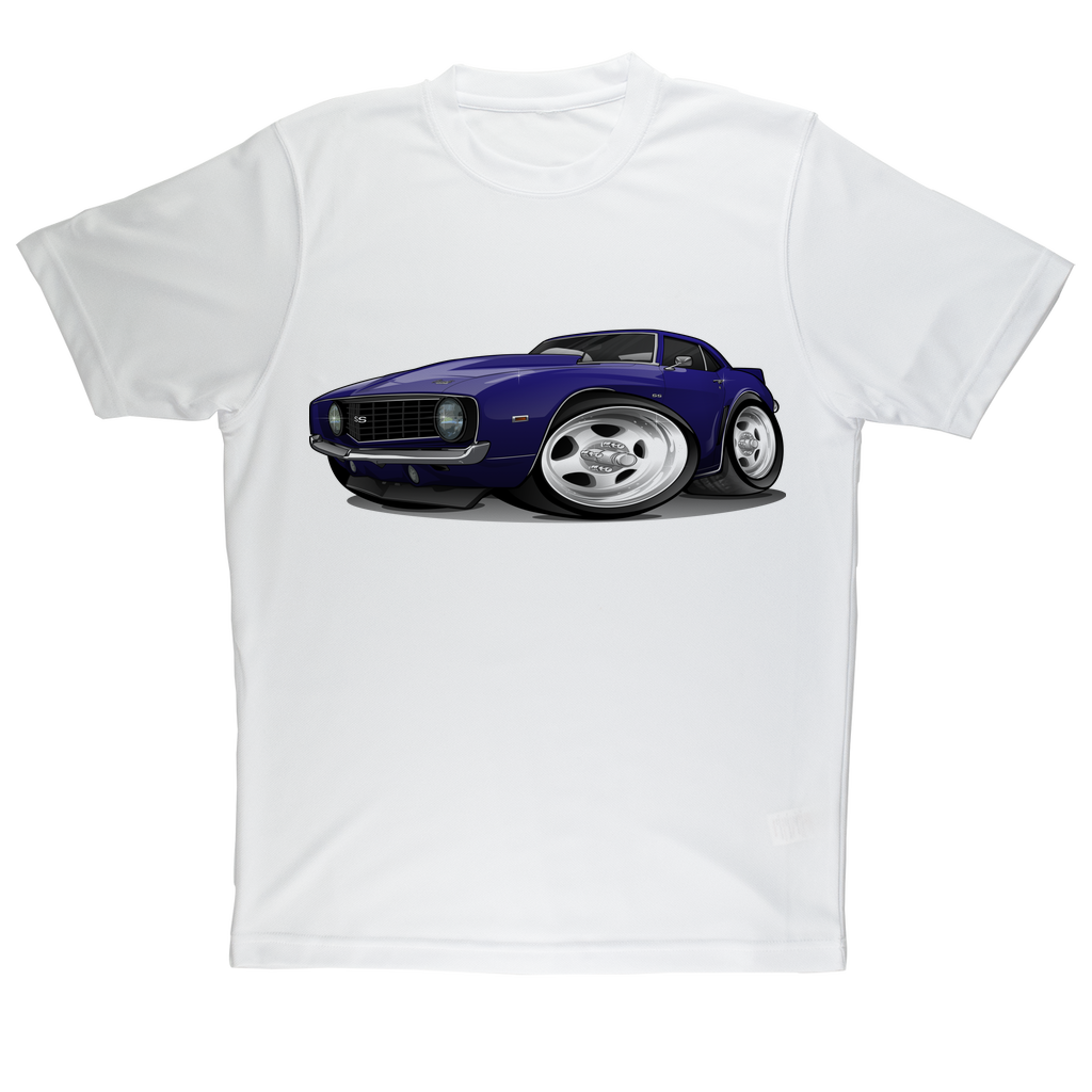 1st Generation Purple Camaro Sublimation Performance Adult T-Shirt