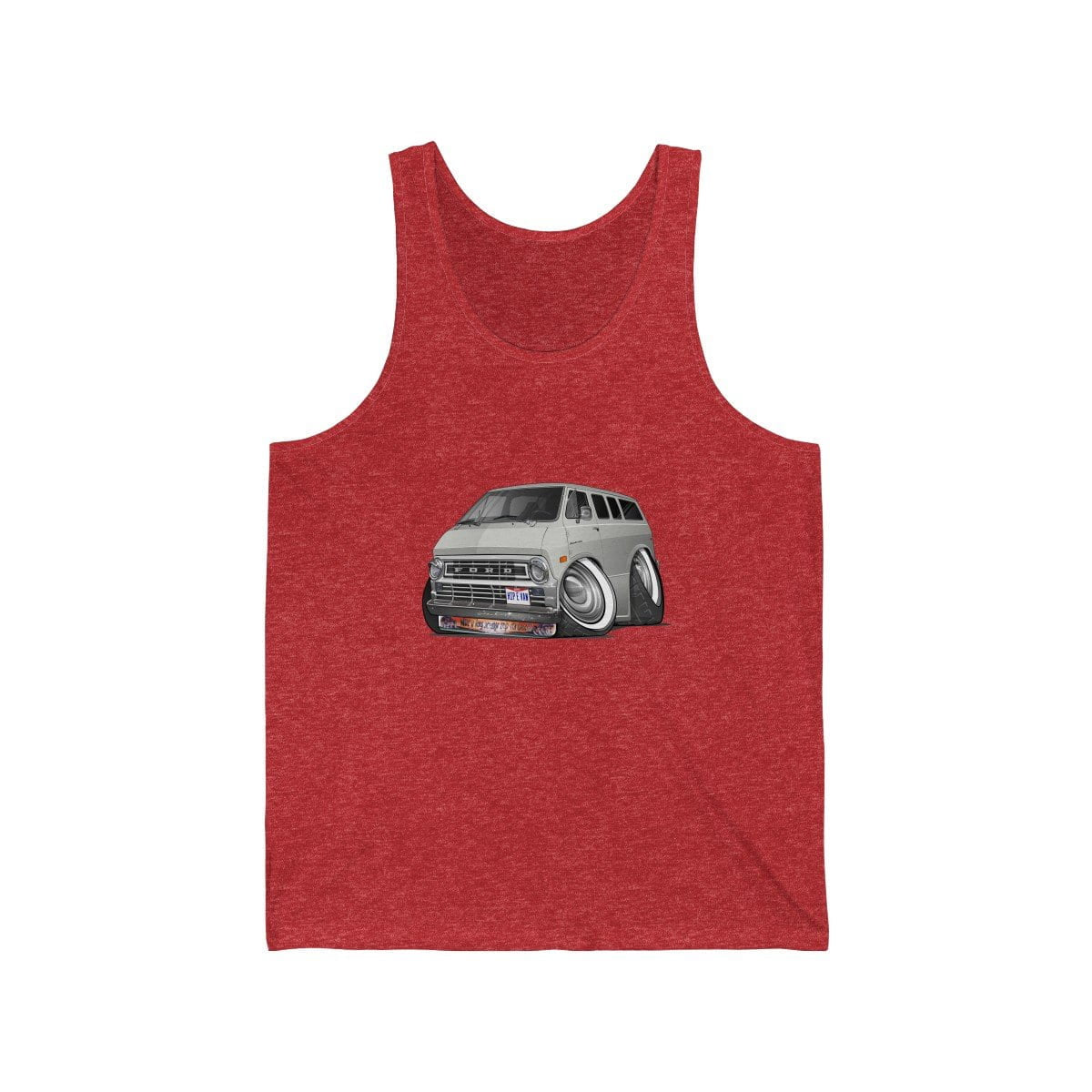 Econoline Hip E Van Unisex Jersey Tank