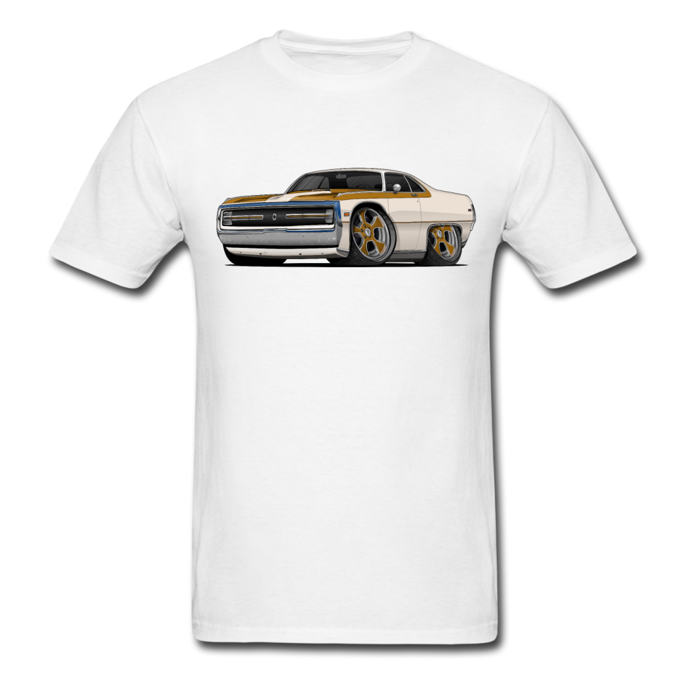 1970 Chrysler 300 Hurst Car Art Men's T-Shirt - white
