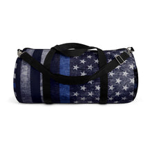 Distressed Thin Blue Line Duffle Bag