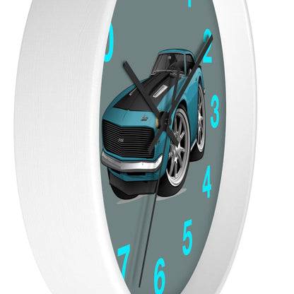 1st Generation Teal Camaro Wall clock