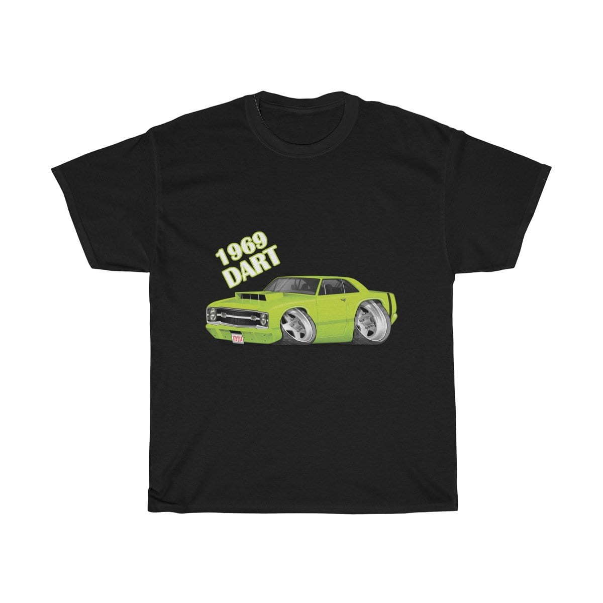 1969 Dart Car Art Unisex Heavy Cotton Tee