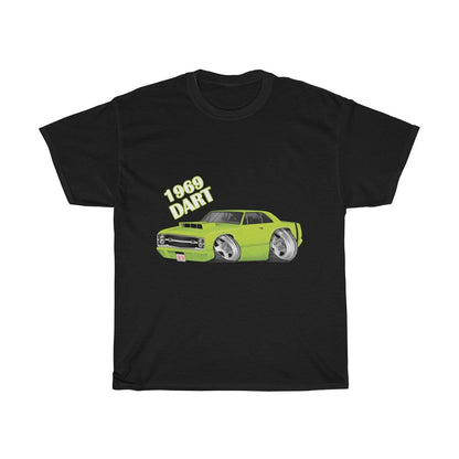 1969 Dart Car Art Unisex Heavy Cotton Tee