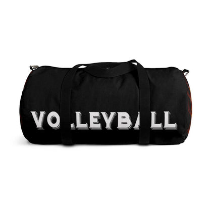 Flaming Volleyball Duffle Bag