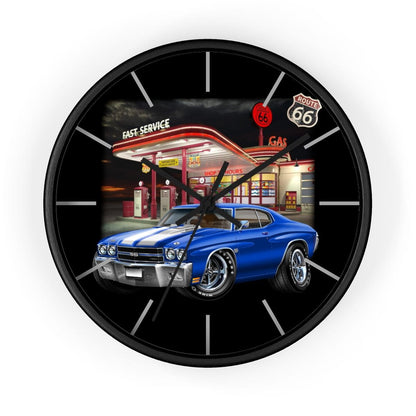 1970 Chevelle Vintage Gas Wall clock