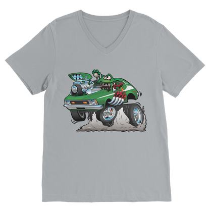 Gremlin Hotrod Classic V-Neck T-Shirt