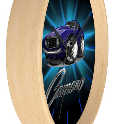 1st Generation Camaro Purple Wall clock