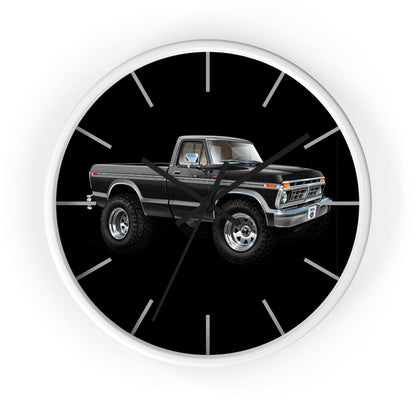 1976 F-150 Ranger XLT 4x4 Pickup Truck Wall clock