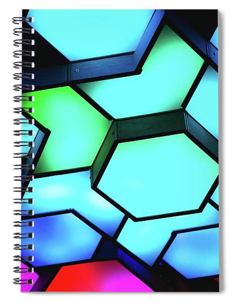 Abstract Colors - Spiral Notebook