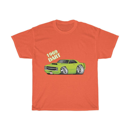 1969 Dart Car Art Unisex Heavy Cotton Tee