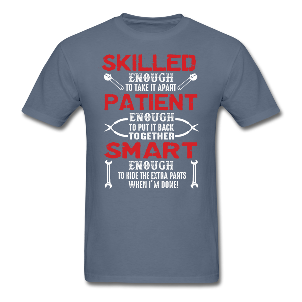 Skilled Mechanic Men's T-Shirt - denim