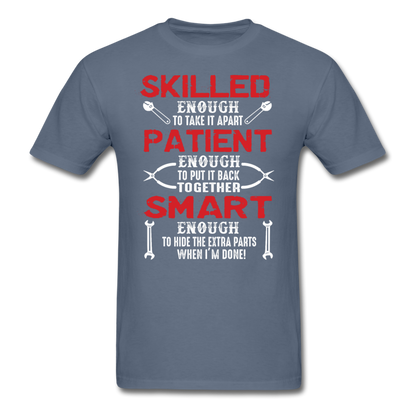 Skilled Mechanic Men's T-Shirt - denim
