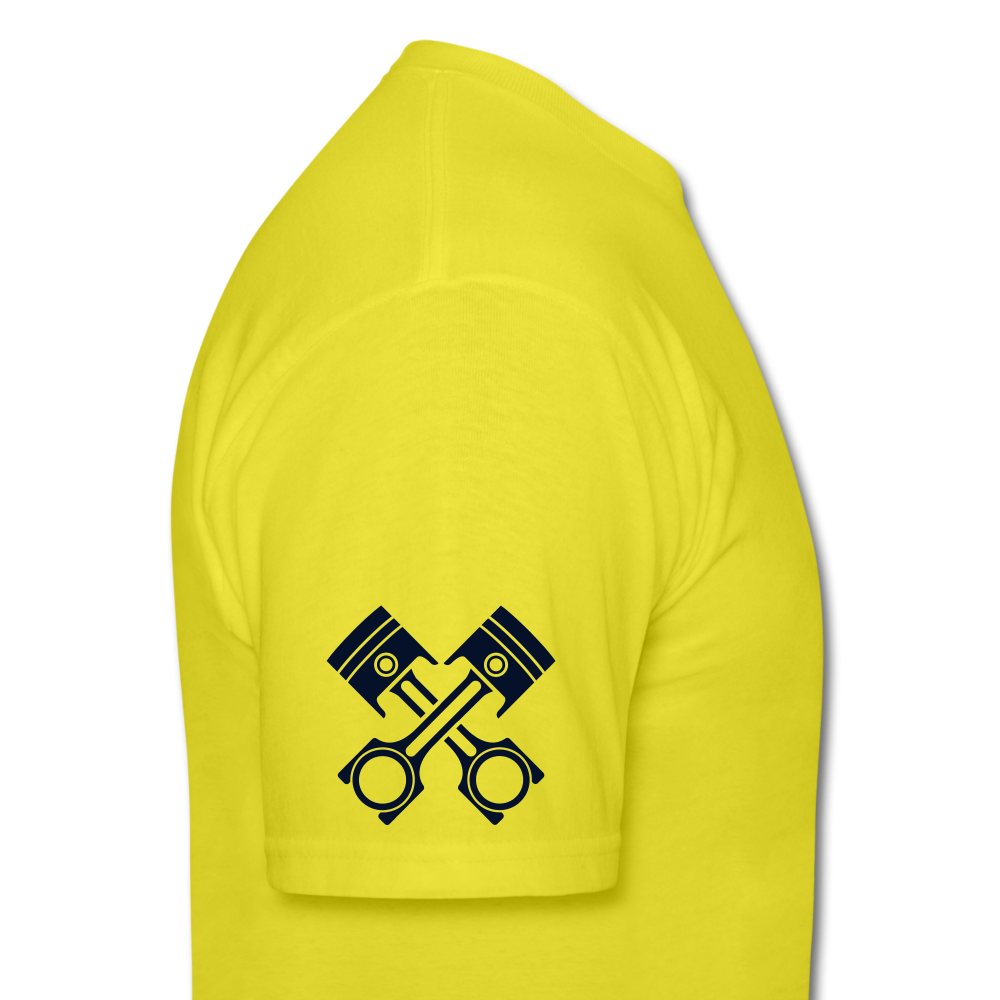 Too Fast For You Men's T-Shirt - yellow