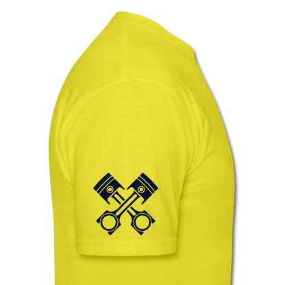 Too Fast For You Men's T-Shirt - yellow