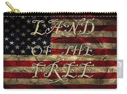 Aged Flag Free - Carry-All Pouch