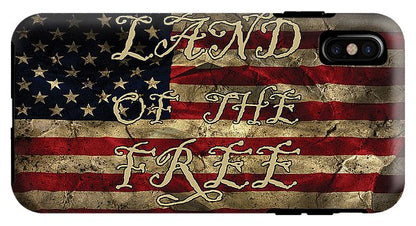 Aged Flag Free - Phone Case