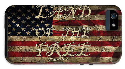 Aged Flag Free - Phone Case