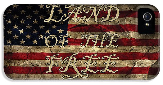 Aged Flag Free - Phone Case