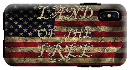 Aged Flag Free - Phone Case