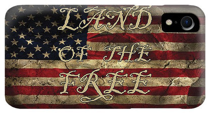 Aged Flag Free - Phone Case