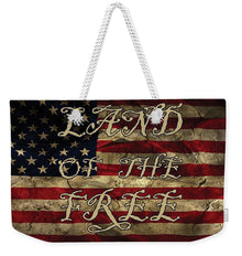 Aged Flag Free - Weekender Tote Bag
