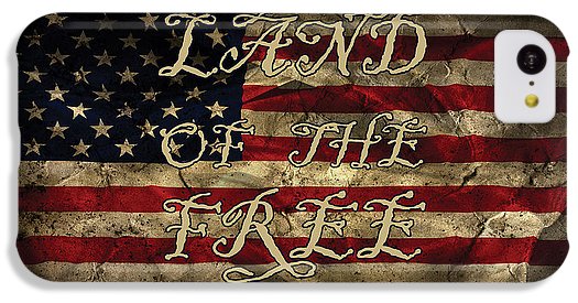 Aged Flag Free - Phone Case