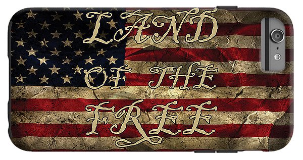 Aged Flag Free - Phone Case