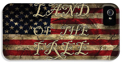 Aged Flag Free - Phone Case